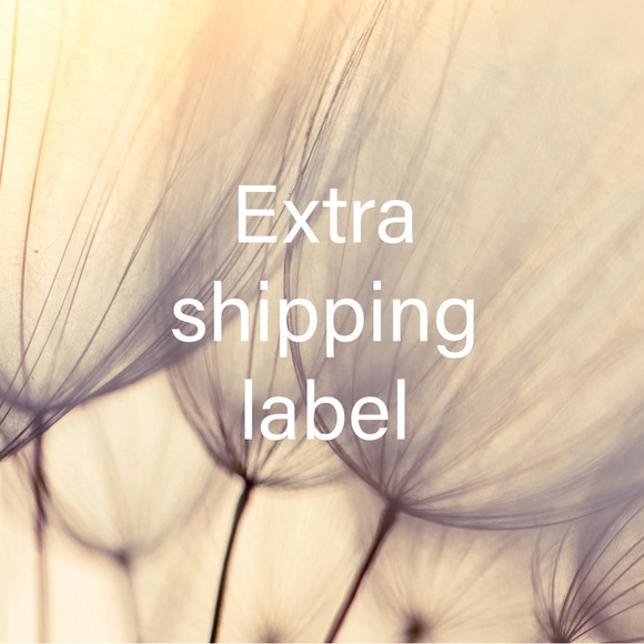 Extra shipping label - Picture 1 of 1